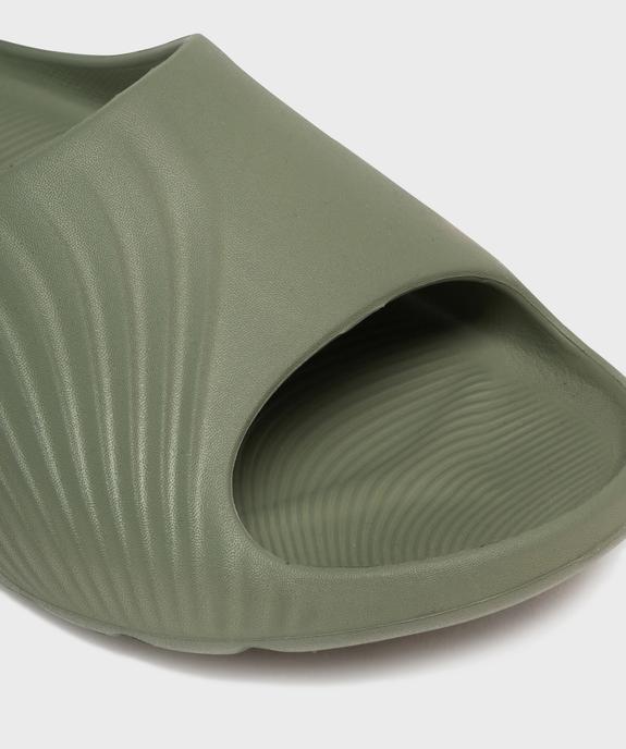 Mules de piscine moulées et unies homme vue6 - GEMO (PLAGE) - GEMO