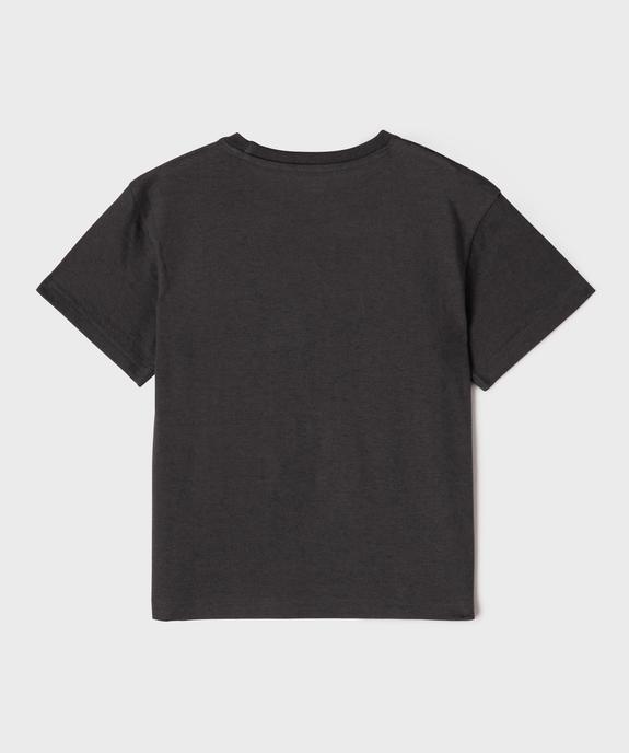 Tee-shirt manches courtes imprimé garçon vue3 - GEMO 4G GARCON - GEMO