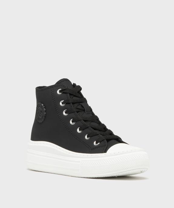 Baskets montantes esprit campus avec doublure chaude femme - Camps United vue2 - CAMPS - GEMO