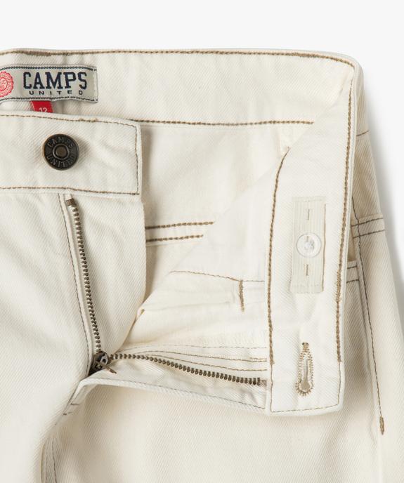 Jean Regular multipoches avec taille ajustable garçon - Camps United vue2 - CAMPS GEMO FOR GOOD - GEMO