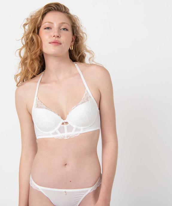 Soutien-gorge corbeille avec bretelles amovibles vue5 - GEMO(HOMWR FEM) - GEMO