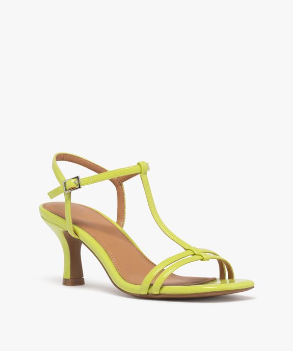 Sandales à talon multibrides femme vue3 - FOLLOW ME - GEMO
