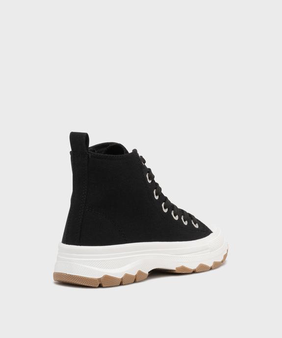 Baskets montantes en toile sur semelle épaisse fille - Lovely Wings vue4 - LOVELY WINGS - GEMO