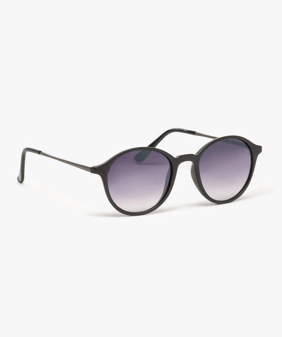 Lunettes de soleil rondes plastiques et métal vue2 - GEMO (ACCESS) - GEMO