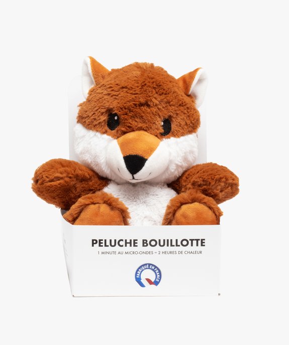 Peluche bouillotte renard micro-ondable vue1 - GEMO (ACCESS) - GEMO