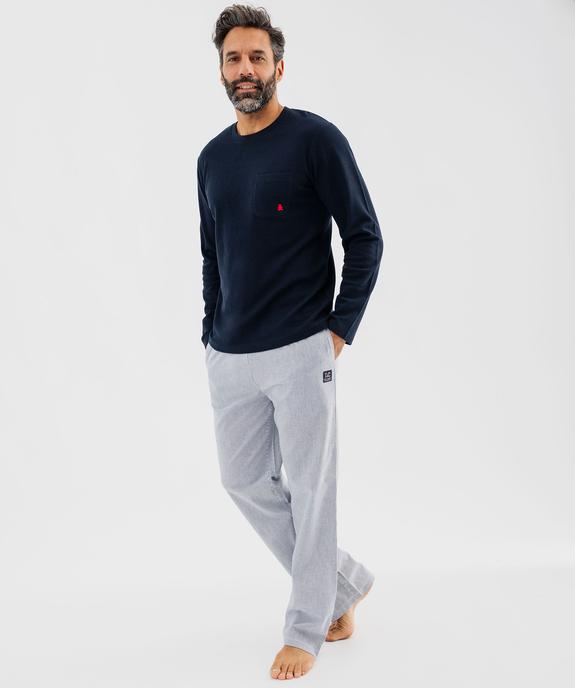 Pyjama 2 pièces mix&match homme - LuluCastagnette vue1 - LULUCASTAGNETTE - GEMO