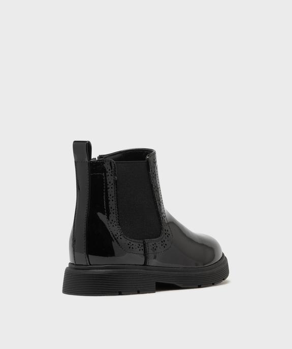 Boots avec élastique latéral fille - Lovely Wings vue4 - LOVELY WINGS - GEMO