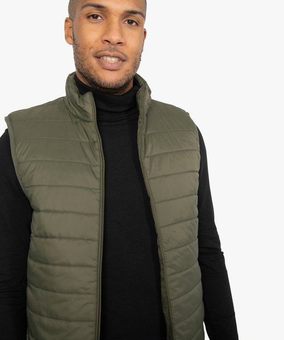 Doudoune homme sans manches avec col montant vue2 - GEMO 4G HOMME - GEMO