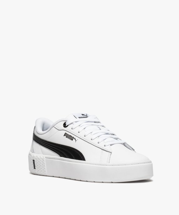 Tennis femme à semelle plateforme – Puma Smash - PUMA Tennis femme à semelle plateforme – Puma Smash vue2 - PUMA - GEMO