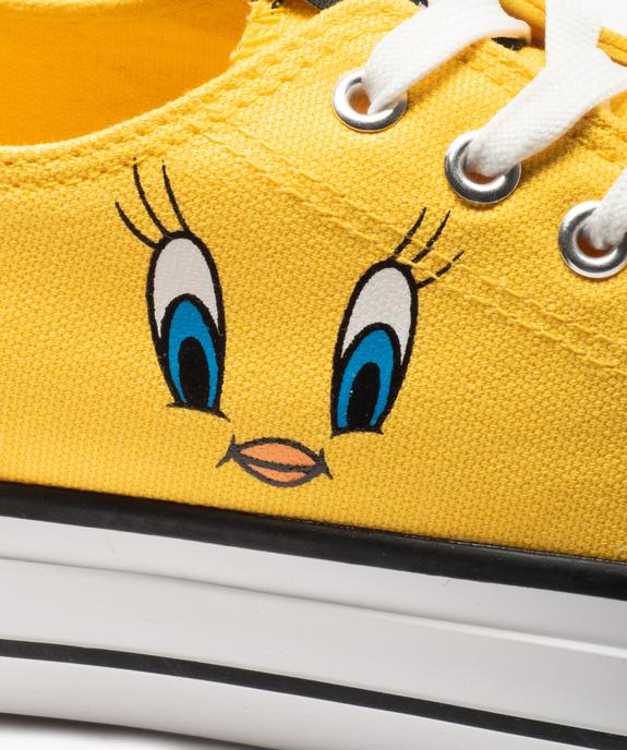 Tennis femme en toile imprimée Titi - Looney Tunes vue6 - TITI - GEMO