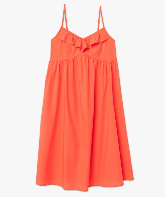 Robe femme à bretelles longueur midi vue4 - GEMO(FEMME PAP) - GEMO