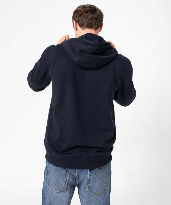 Sweat homme à capuche et col zippé - Camps United vue3 - CAMPS UNITED - GEMO