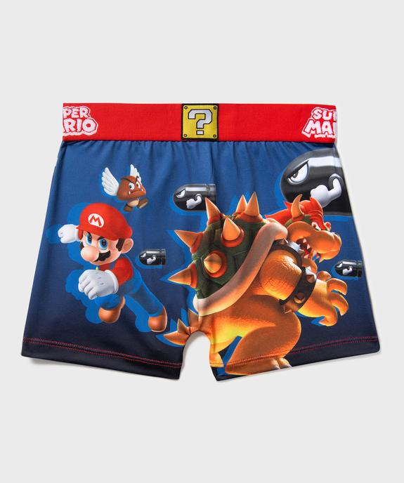 Boxer en microfibre motif Mario garçon - Freegun x Super Mario vue5 - FREEGUN - GEMO