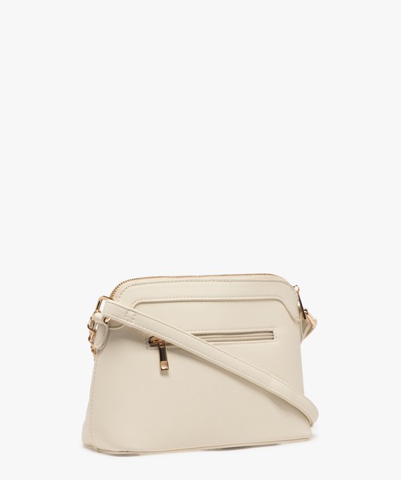 Sac à bandoulière matelassé avec anse chaîne femme vue2 - GEMO (ACCESS) - GEMO