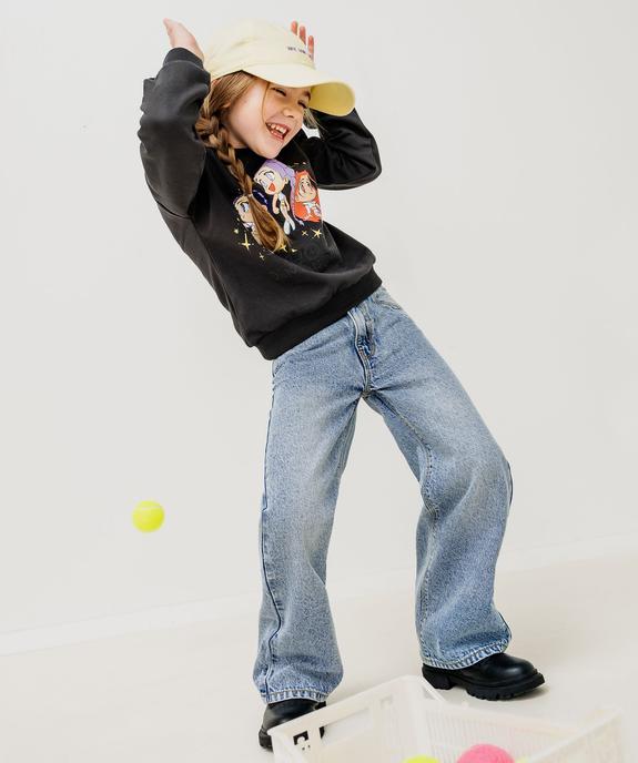 Jean Straight taille ajustable fille vue5 - GEMO 4G FILLE - GEMO