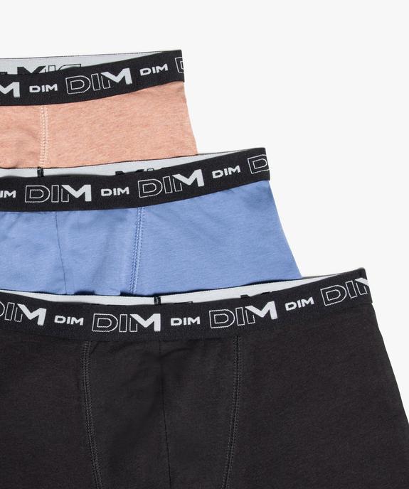 Boxer homme en coton stretch - Dim (lot de 3) vue2 - DIM - GEMO