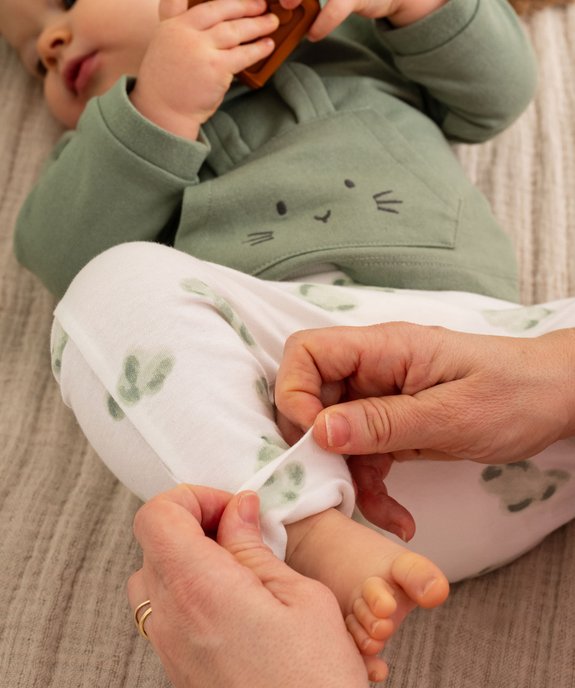 Pantalon en maille évolutif bébé garçon vue5 - GEMO 4G BEBE - GEMO