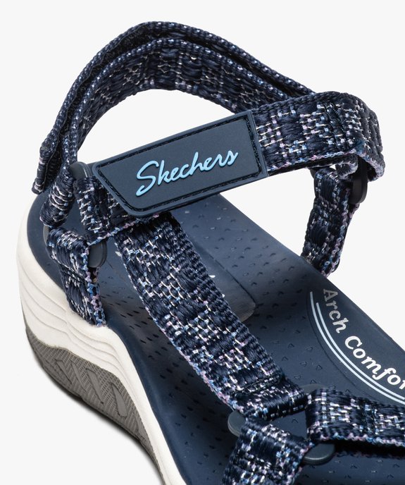 Sandales femme tout terrain à scratch - Skechers vue6 - SKECHERS - GEMO