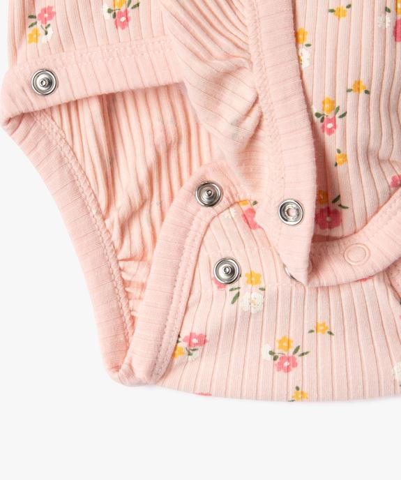 Ensemble naissance évolutif 3 pièces  : body, legging et bonnet vue3 - GEMO(BB COUCHE) - GEMO