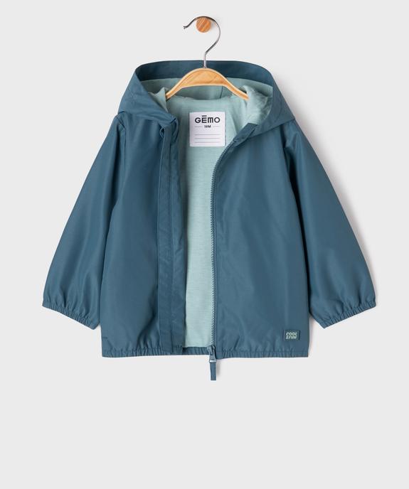 Blouson imperméable à capuche bébé vue2 - GEMO(BEBE DEBT) - GEMO