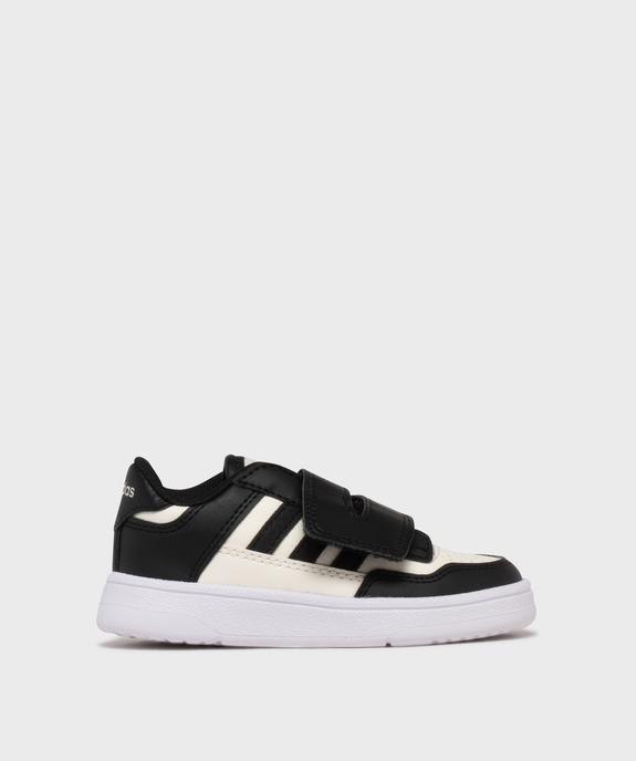 Baskets Rapid Court fermeture scratch garçon - Adidas vue1 - ADIDAS - GEMO