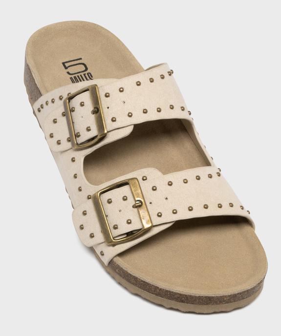 Mules à larges brides femme - 5 Miles vue5 - 5 MILES - GEMO