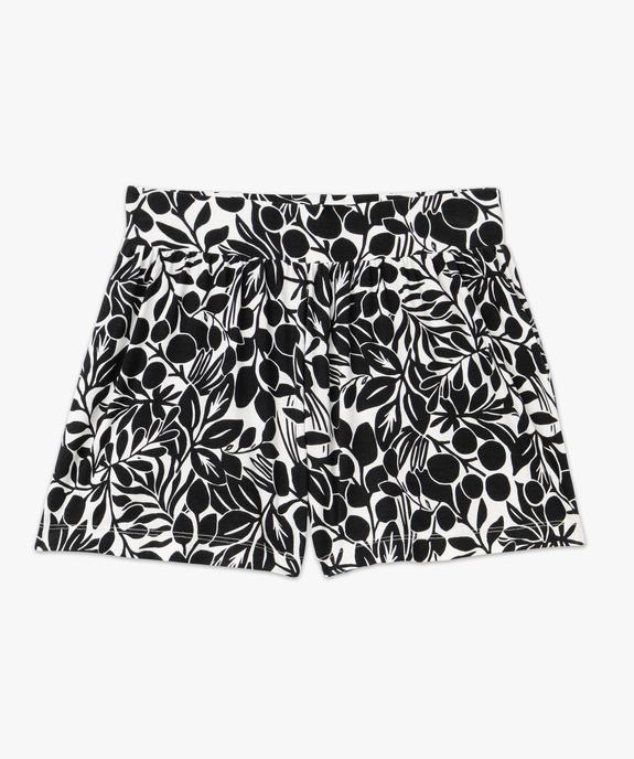 Short de pyjama femme ample à motifs  vue4 - GEMO(HOMWR FEM) - GEMO