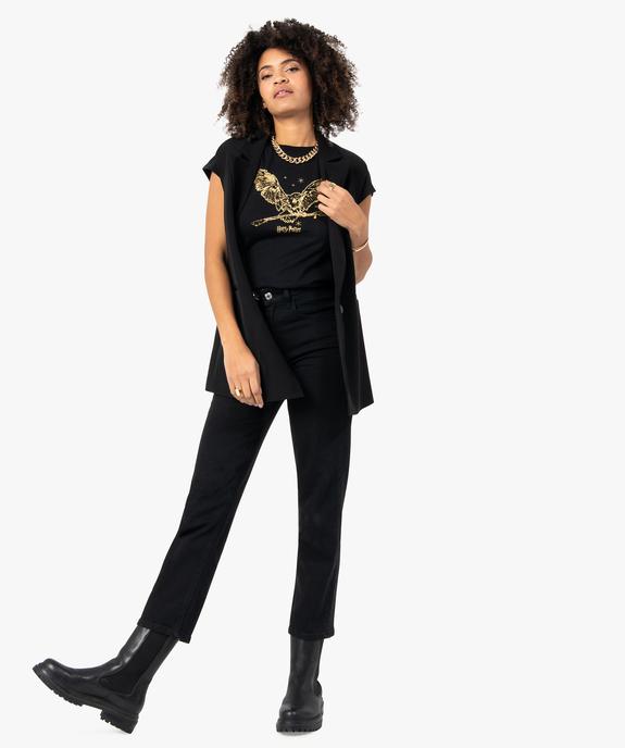Tee-shirt femme avec motif pailleté – Harry Potter vue5 - HARRY POTTER - GEMO