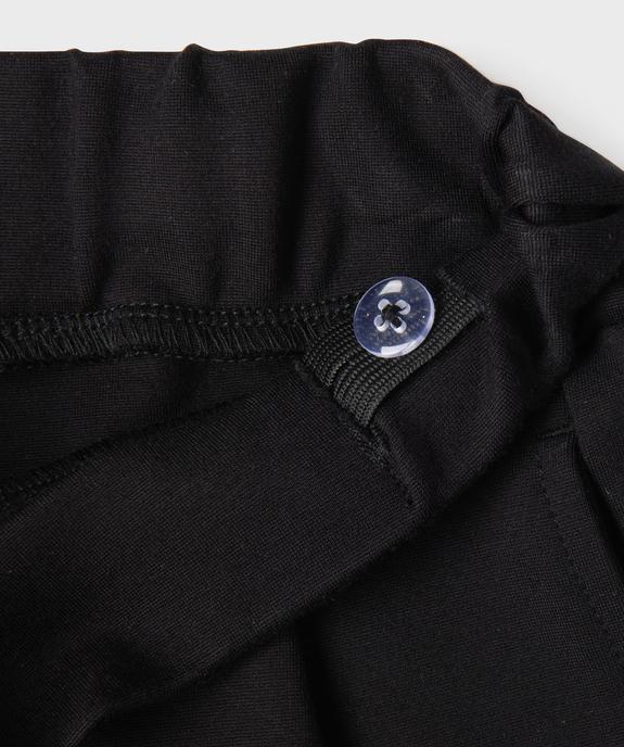 Short ample en maille épaisse et extensible fille - GEMO (ENFANT) Short ample en maille épaisse et extensible fille vue4 - GEMO (ENFANT) - GEMO