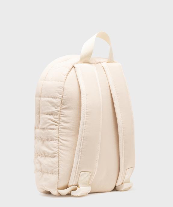 Sac à dos en toile avec coeurs brodés fille vue2 - GEMO (ACCESS) - GEMO