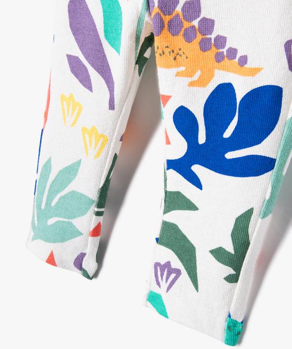 Legging en maille imprimée et texturée bébé garçon vue2 - GEMO(BEBE DEBT) - GEMO