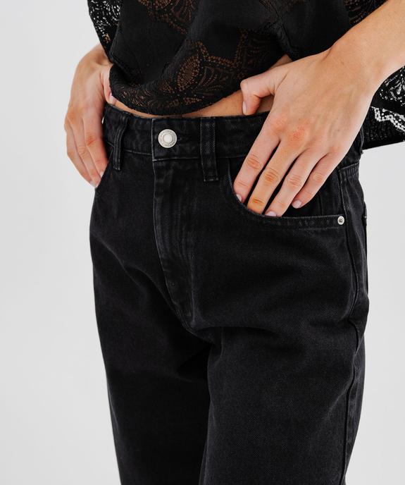 Jean wide leg taille haute femme vue2 - GEMO 4G FEMME - GEMO