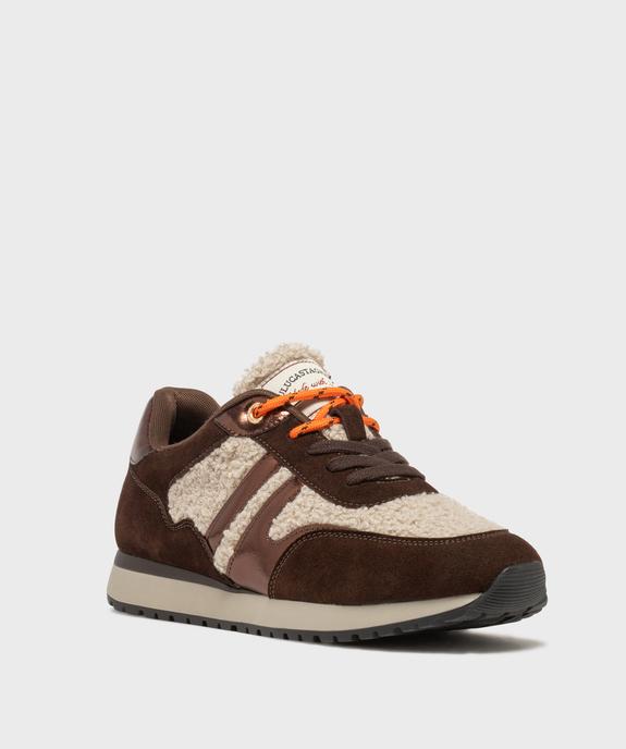 Baskets multi-matières femme - LuluCastagnette vue5 - LULUCASTAGNETTE - GEMO
