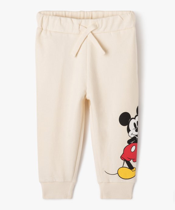 Pantalon de jogging imprimé Mickey bébé garçon - Disney vue1 - DISNEY BABY - GEMO