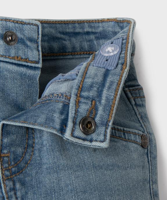 Jean slim extensible bébé garçon vue7 - GEMO 4G BEBE - GEMO