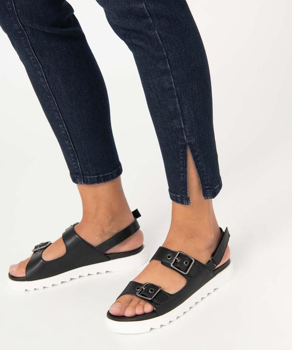 Jean femme coupe skinny longueur 7/8ème vue2 - GEMO(FEMME PAP) - GEMO