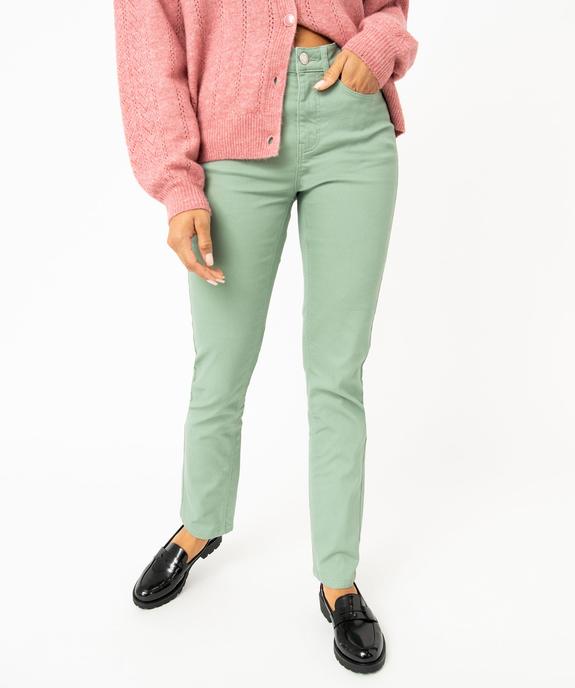 Pantalon coupe Regular taille normale femme vue1 - GEMO 4G FEMME - GEMO