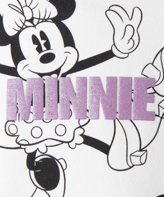 Robe fille en sweat molletonné à motif brillant - Disney vue3 - DISNEY DTR - GEMO