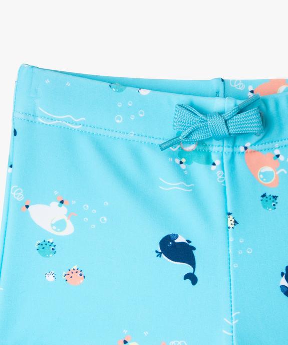 Maillot de bain à motifs marins bébé garçon vue2 - GEMO 4G BEBE - GEMO