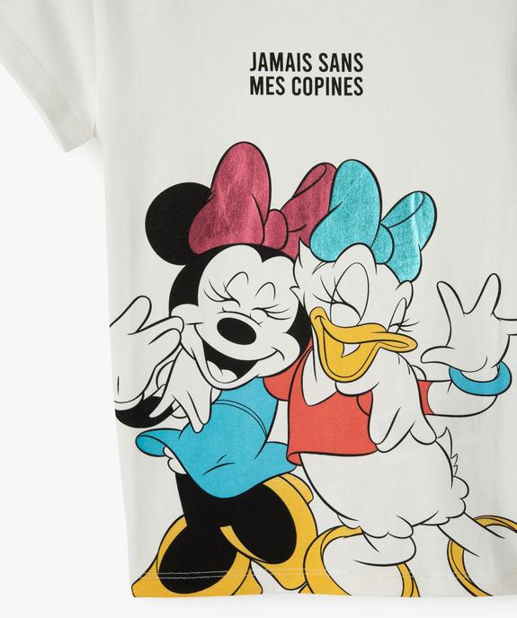 Tee-shirt fille avec motif XXL pailleté – Disney vue2 - DISNEY DTR - GEMO