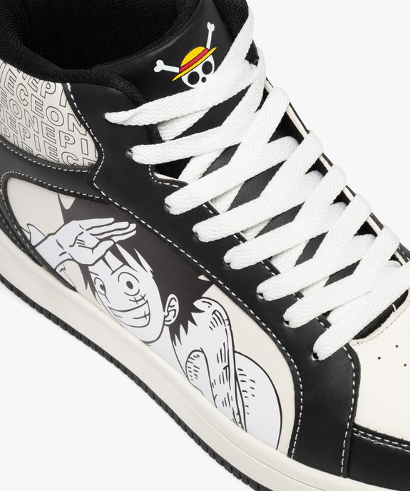 Baskets homme montantes à motifs - One Piece  vue13 - ONE PIECE - GEMO