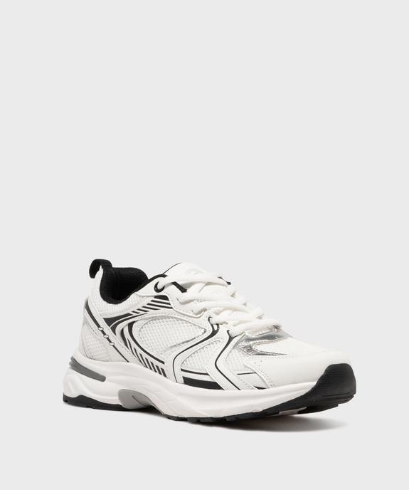 Baskets running multicolores femme - 5 Miles vue2 - 5 MILES - GEMO
