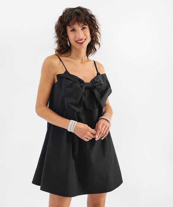 Robe courte à fines bretelles femme vue1 - GEMO(FEMME PAP) - GEMO