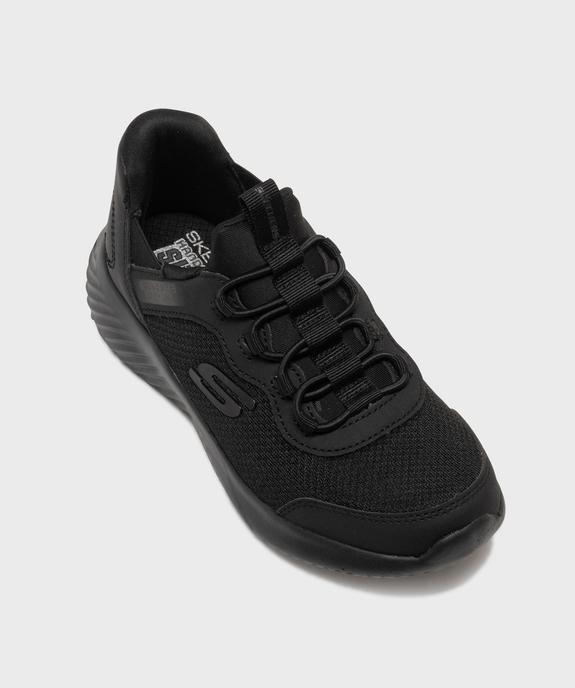 Baskets en mesh faciles à enfiler garçon - Skechers vue5 - SKECHERS - GEMO