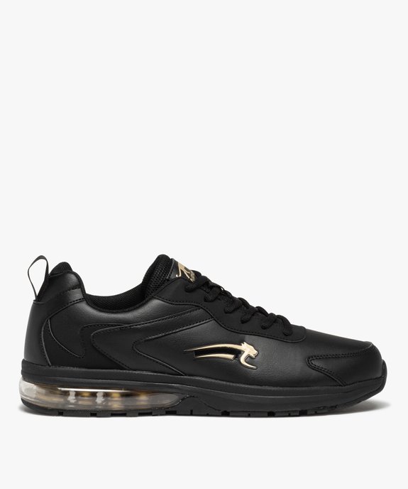 Baskets homme unies à semelle bulle d’air - Airness vue2 - AIRNESS - GEMO