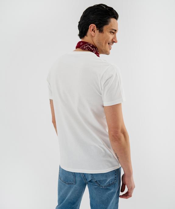 Tee-shirt manches courtes imprimé  homme - Apoh London vue3 - HOKUSAI - GEMO