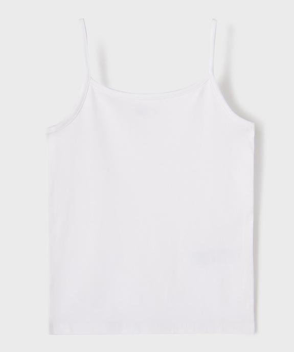 Débardeur à fines bretelles fille vue7 - GEMO (ENFANT) - GEMO