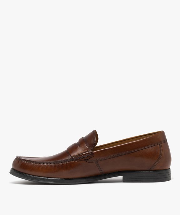 Mocassins en cuir homme - Pierre Cardin Diffusion vue10 - PIERRE CARDIN CONFORT - GEMO
