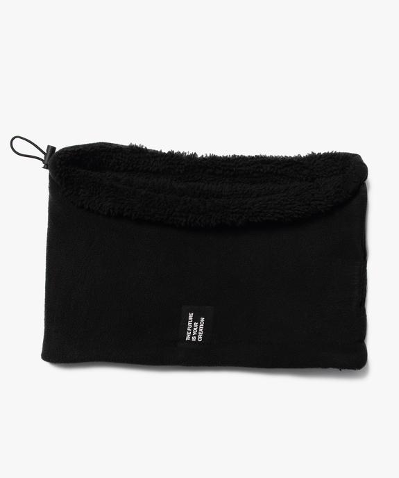 Snood en polaire doublé sherpa garçon vue1 - GEMO (JUNIOR) - GEMO