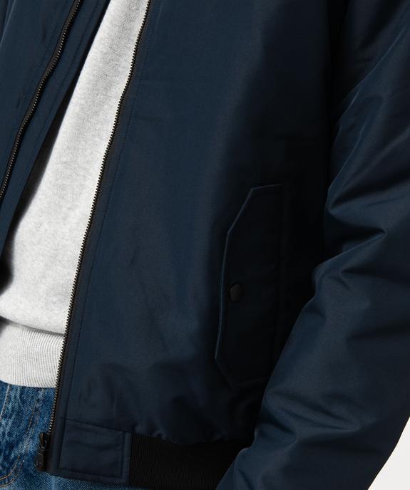 Blouson zippé style bombers homme vue2 - GEMO 4G HOMME - GEMO